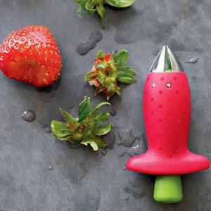 Strawberry Huller Strawberry - Top Leaf Remover, Tomato Stalks, Cherries, etc.