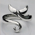 Mermaid Spirit Ring - Silver - Adjustable to all Ring Sizes