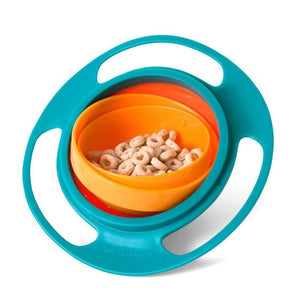 Anti Spill Bowl - Gyroscope Baby Feeding Bowl