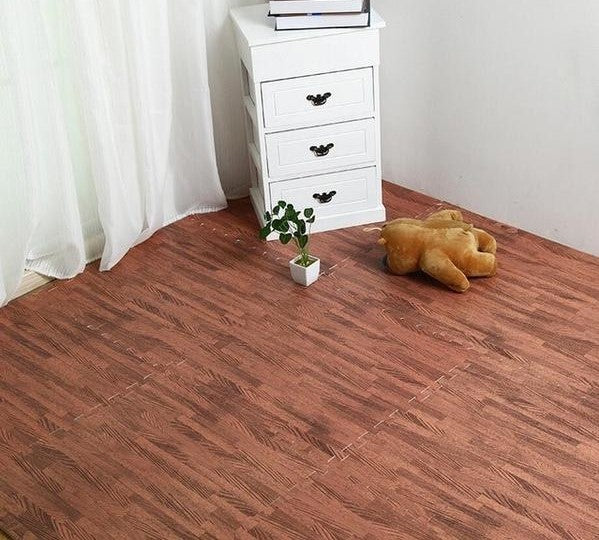 Wood Grain Floor Mats