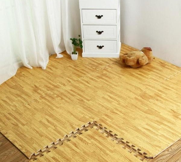 Wood Grain Floor Mats